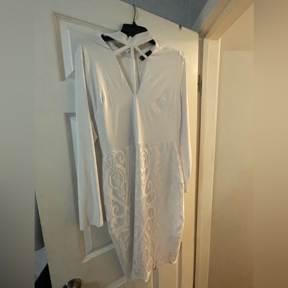 White dress